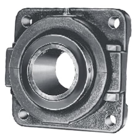 Regal Beloit Flange Block Bearing; 4 Bolt Square Flange Block; 1-1/2 in. Bore; 5.8 in. Bolt Circle Diameter RFB 108C